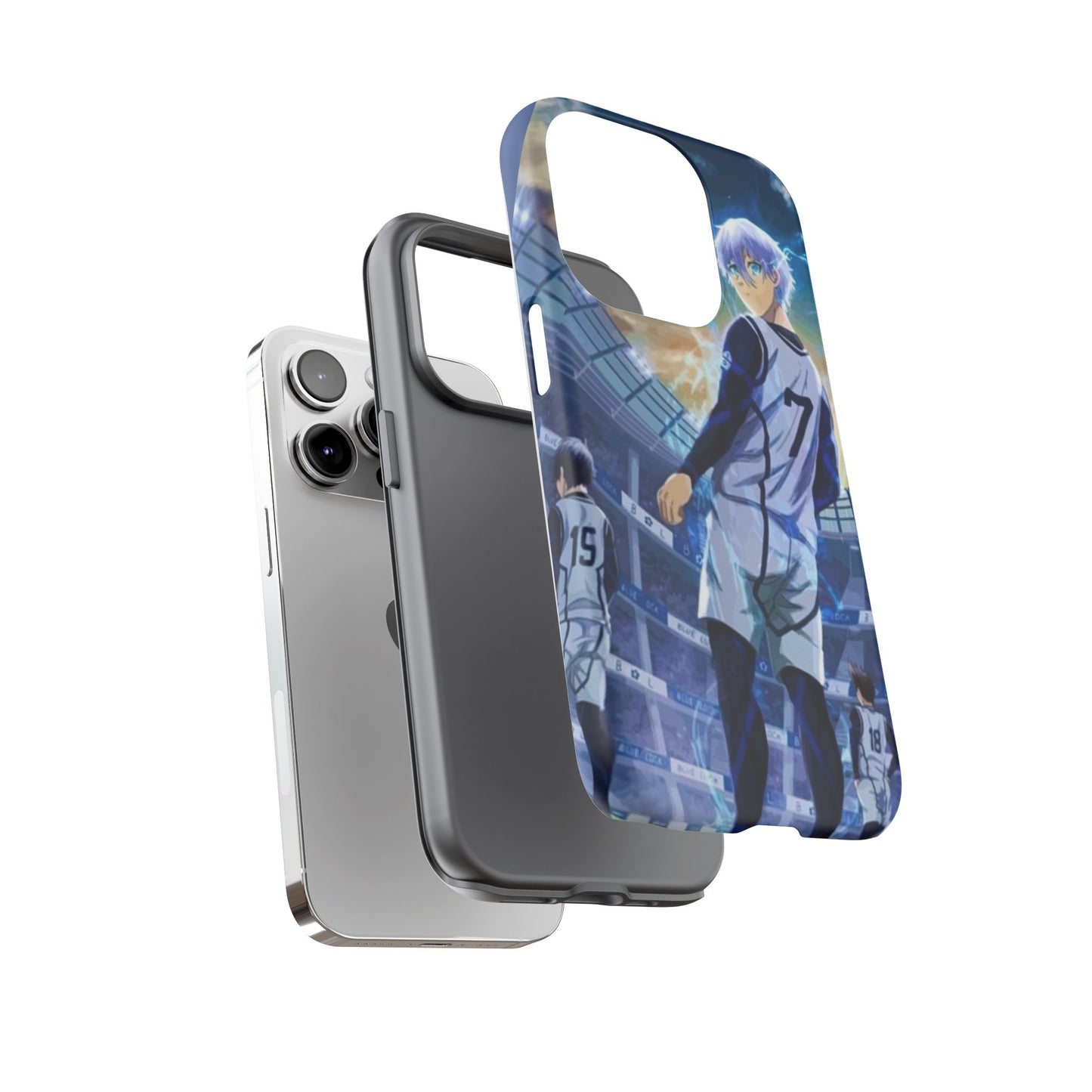 Anime Sports Phone Case, Cool Phone Cover for Gamers, Tough Cases for Anime Fans, Gift for Sports Lovers, Stylish Protection