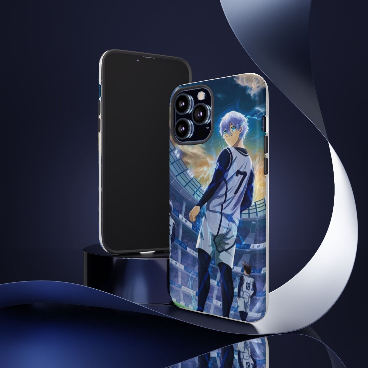 Anime Sports Phone Case, Cool Phone Cover for Gamers, Tough Cases for Anime Fans, Gift for Sports Lovers, Stylish Protection