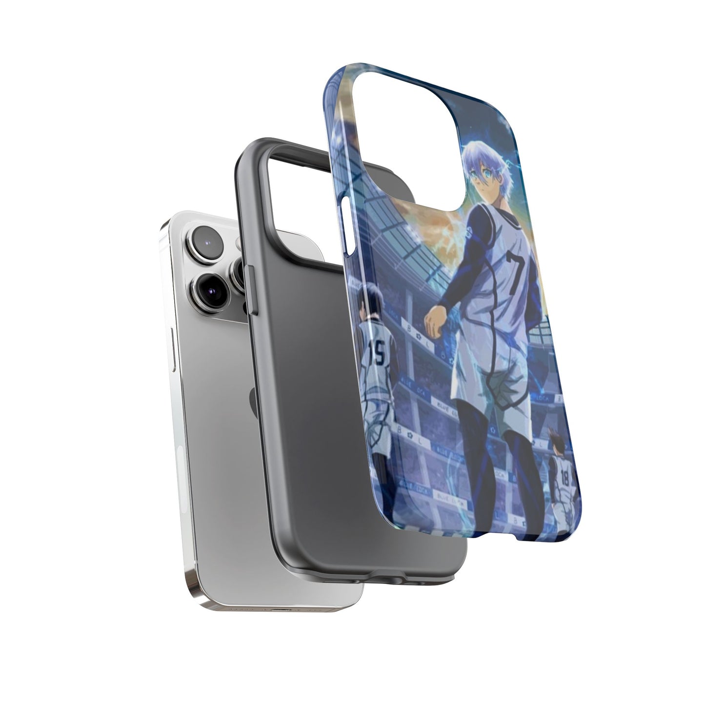 Anime Sports Phone Case, Cool Phone Cover for Gamers, Tough Cases for Anime Fans, Gift for Sports Lovers, Stylish Protection