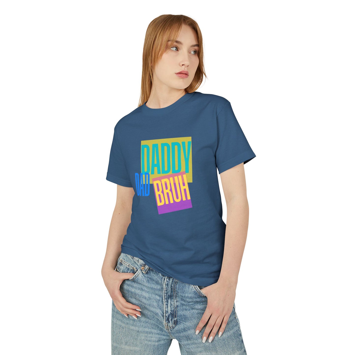Father's Day Fun Tee - Daddy Dad Bruh, Unisex T-Shirt, Gift for Dads, Everyday Wear, Casual Style, Family Celebration Apparel
