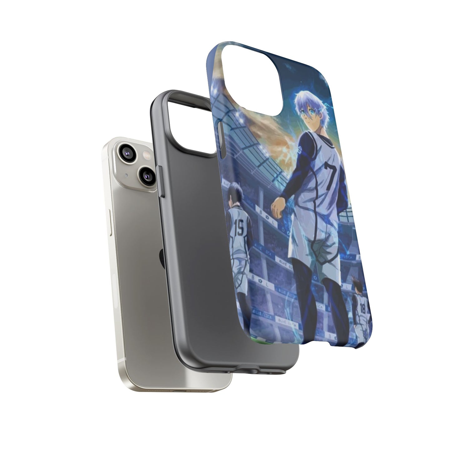 Anime Sports Phone Case, Cool Phone Cover for Gamers, Tough Cases for Anime Fans, Gift for Sports Lovers, Stylish Protection