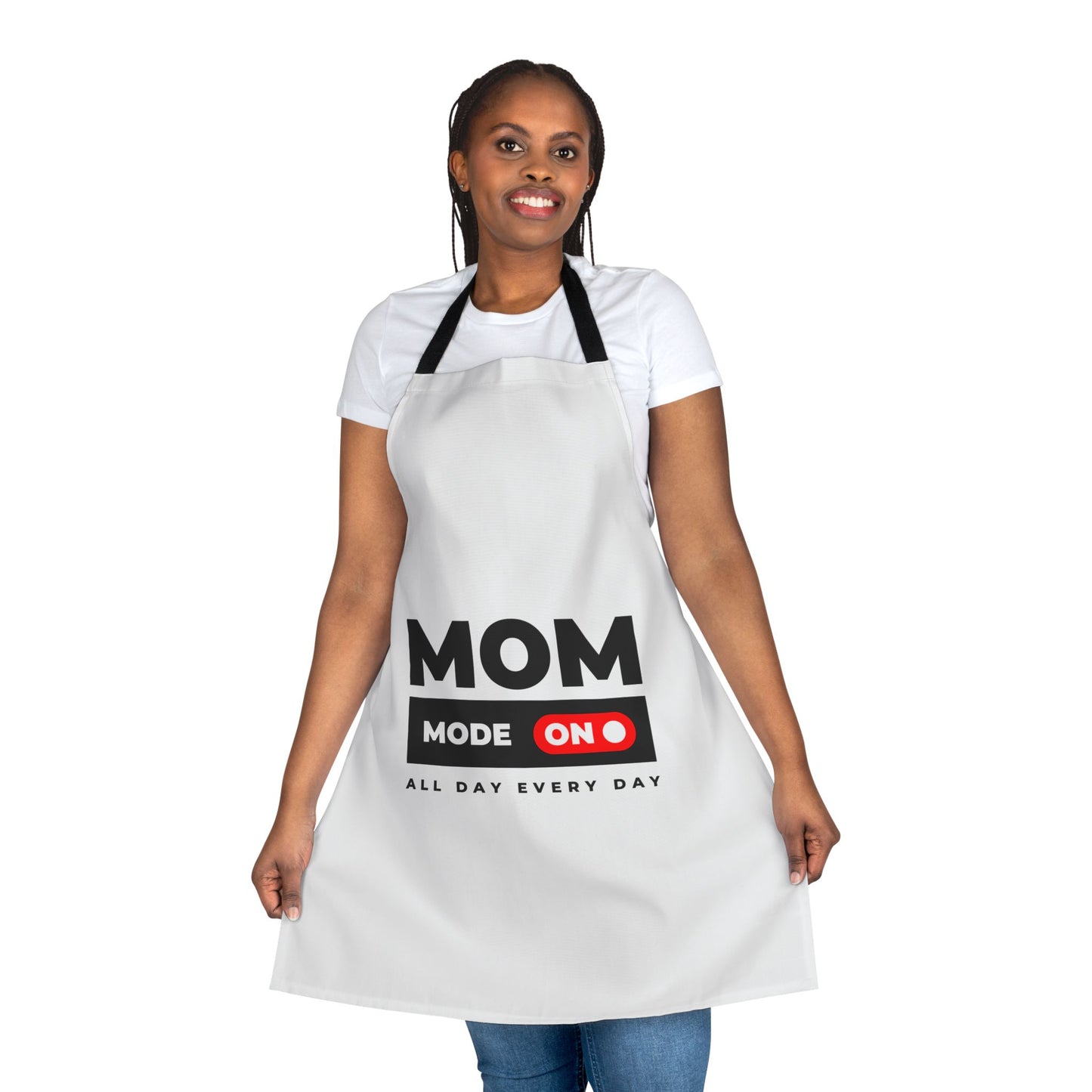 Funny Mom Apron - Perfect for Cooking, Baking, and Grilling | Mother's Day Gift, Family Gathering, BBQ Essentials, Kitchen Decor, Mom Gift