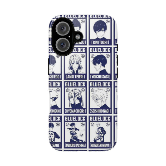 Anime Phone Case, Tough Cases for BluLock Fans, Customizable, Gift for Gamers, Protection, Unique Style