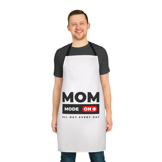 Funny Mom Apron - Perfect for Cooking, Baking, and Grilling | Mother's Day Gift, Family Gathering, BBQ Essentials, Kitchen Decor, Mom Gift