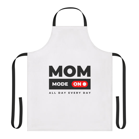 Funny Mom Apron - Perfect for Cooking, Baking, and Grilling | Mother's Day Gift, Family Gathering, BBQ Essentials, Kitchen Decor, Mom Gift
